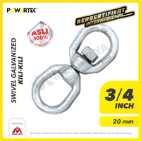 Swivel Galvanized / Kili kili 3/4" - 20mm POWERTEC