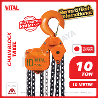 Chain Block / Takel 10 Ton x 10 Meter VITAL