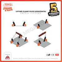 Horizontal Lifting Clamp 8 Ton TOYO