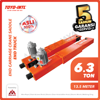 End Carriage / Crane Saddle 6.3 Ton TOYO