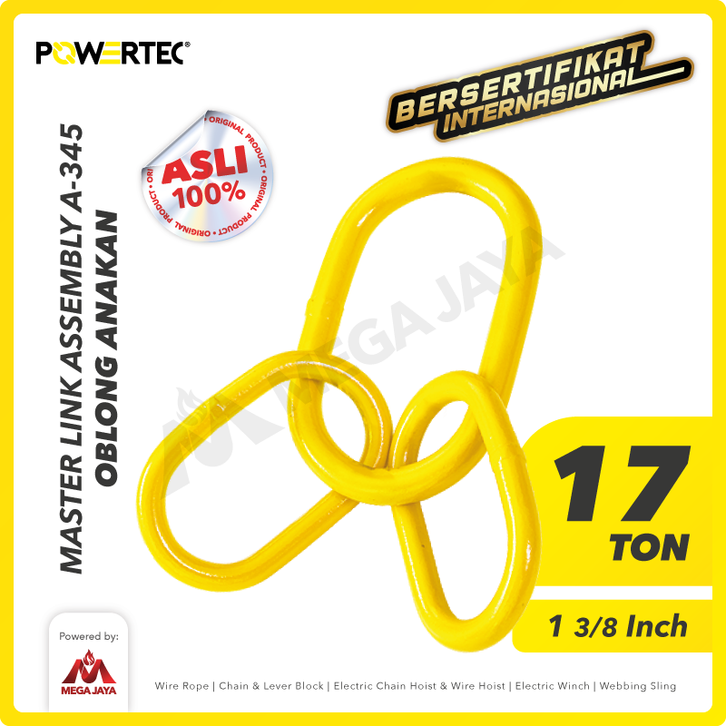 Master Link Assembly A-345 1-3/8" POWERTEC