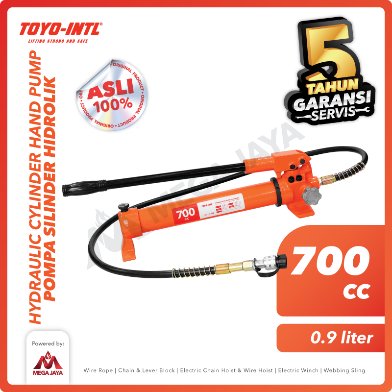 Hydraulic Cylinder Hand Pump / Pompa Silinder Hidraulik 700 cc TOYO-INTL