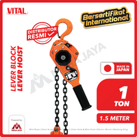 Lever Block / Lever Hoist 1 Ton x 1.5 Meter VITAL