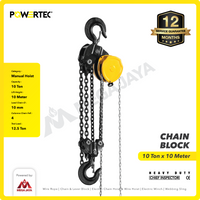 Chain Block / Takel 10 Ton x 10 Meter POWERTEC